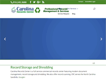 Tablet Screenshot of carolinadocuments.com
